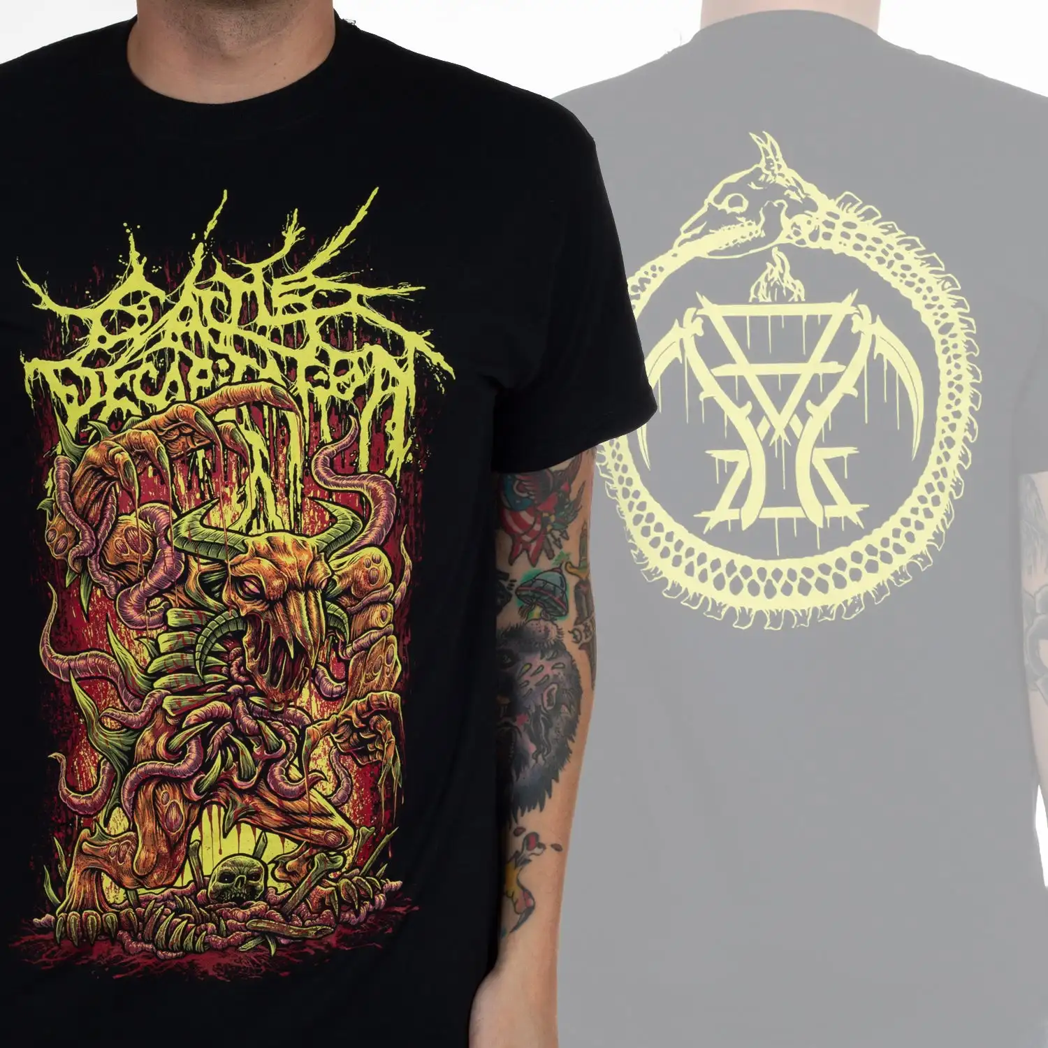 Cattle Decapitation Lost Profits Band T-Shirt 100% Cotton Graphic Tee Men Women Summer Streetwear Top
