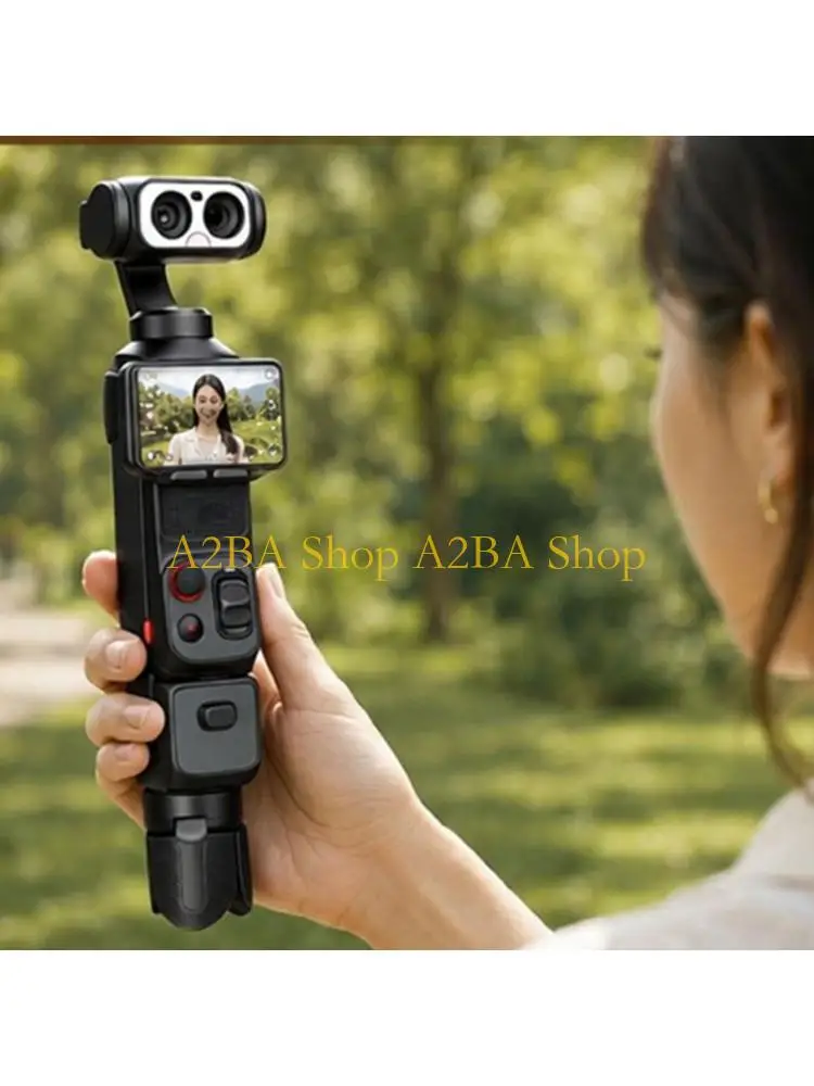 A2BA Desk Camera Holder Selfie with Folding Legs for Quick Vlog Positioning