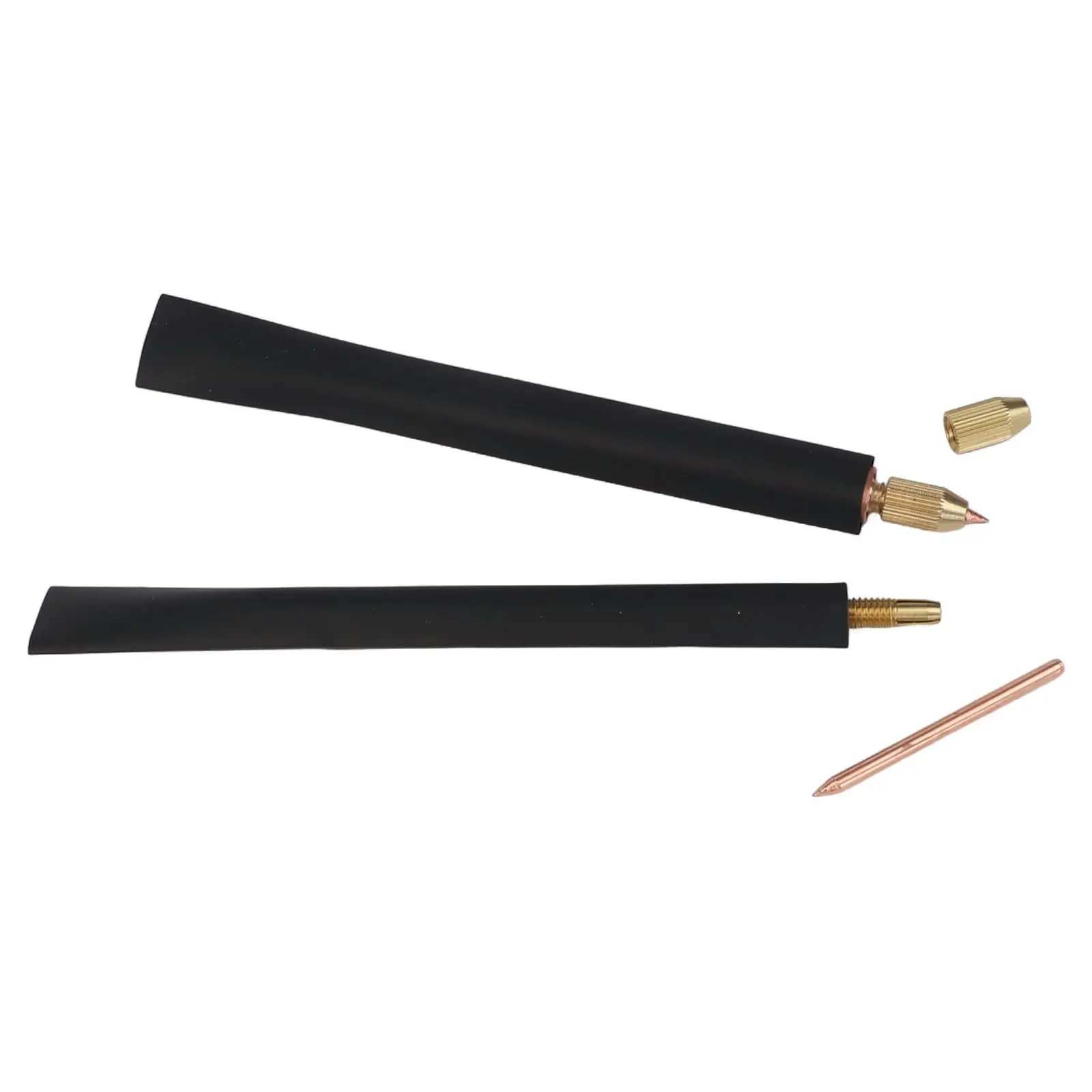 Battery Spot Welding Pen Handheld Copper Belt 3mm Core DIY Point Touch Pen Parts Soldering Pin Chuck For Hand Crank Generators
