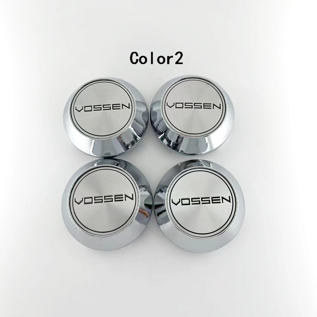 4PCS/LOT 68MM Car Wheel Center Caps for   VOSSEN  Logo Car Styling Accessories