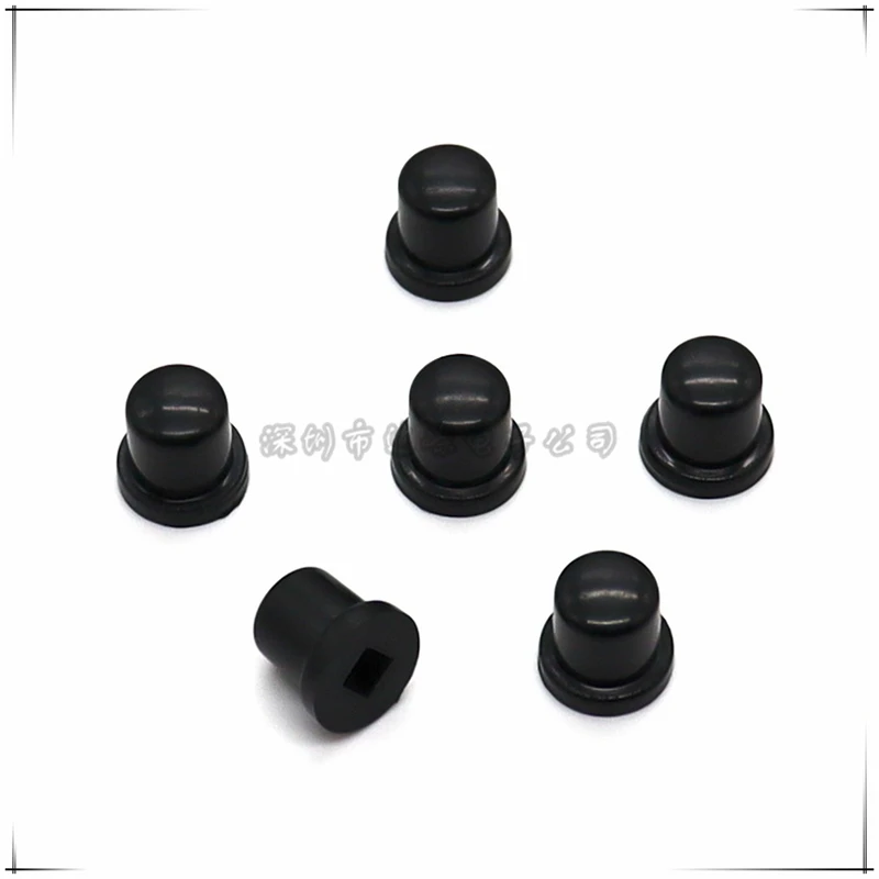 10PCS 8×10MM Plastic Button Cap Tact Switch Cap Self-Lock Power Switch Button Cap 6 * 6 Series Switch Cap Square Hole 3.2*3.2MM