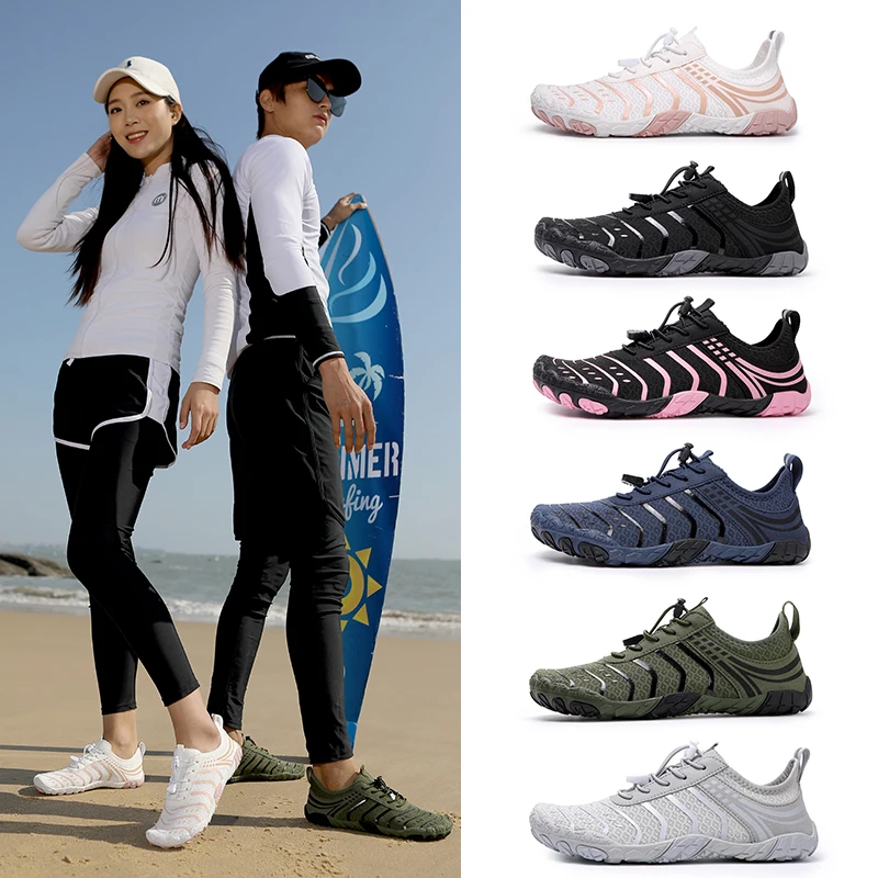 Aqua Shoes Barefoot Beach Shoes Adults Kids Gym Outdoor Training Footwear Unisex Quick-Drying Breathable Sneakers Size 36-47