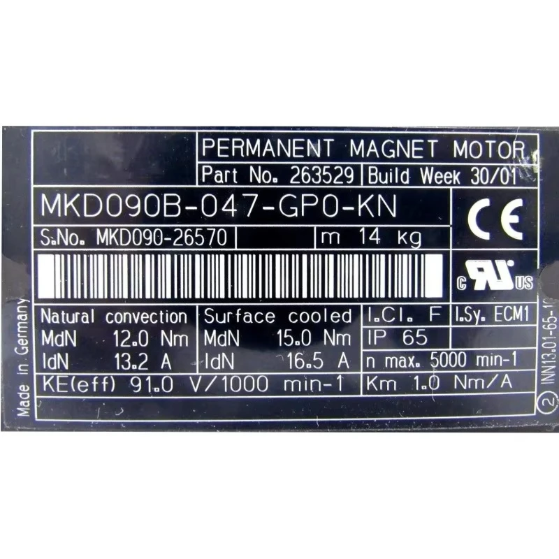 MKD090B-047-GP0-KN Synchronous Servo Motor