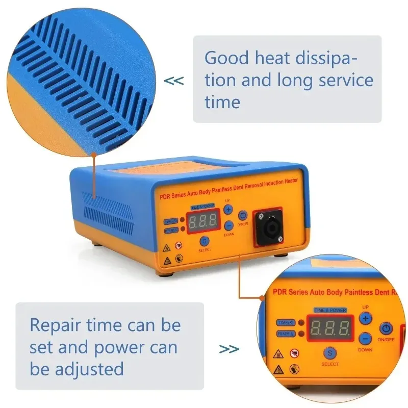 150 كيلو هرتز 220 فولت بدون طلاء دنت إصلاح جهاز تسخين حثي السيارات الجسم دنت أداة إزالة الصواميل لسيارة بدون طلاء دنت إصلاح سخان حثي