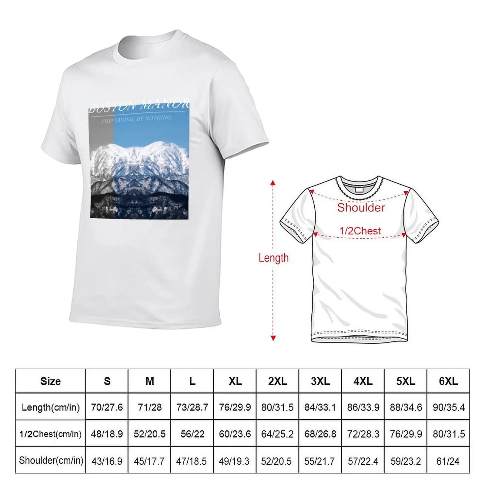 Boston Manor T-Shirt Essential Solid Color T-Shirt