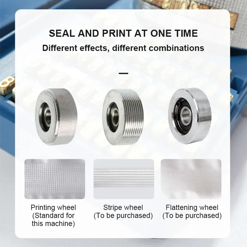 FR-900 Automatic Continuous Band Sealer | Wholesale Customized, Desktop Portable Vertical, for Plastic Pouch & Food Bag Sealing - view 6