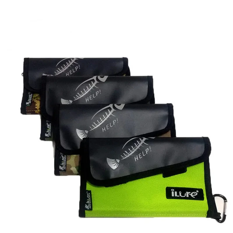 

Портативные рыболовные мягкие сумки для приманок, парусиновая водонепроницаемая сумка для джиг-приманок с блестками, сумка для снастей, сумки для мягких приманок, сумки для приманок, складная сумка для рыбалки