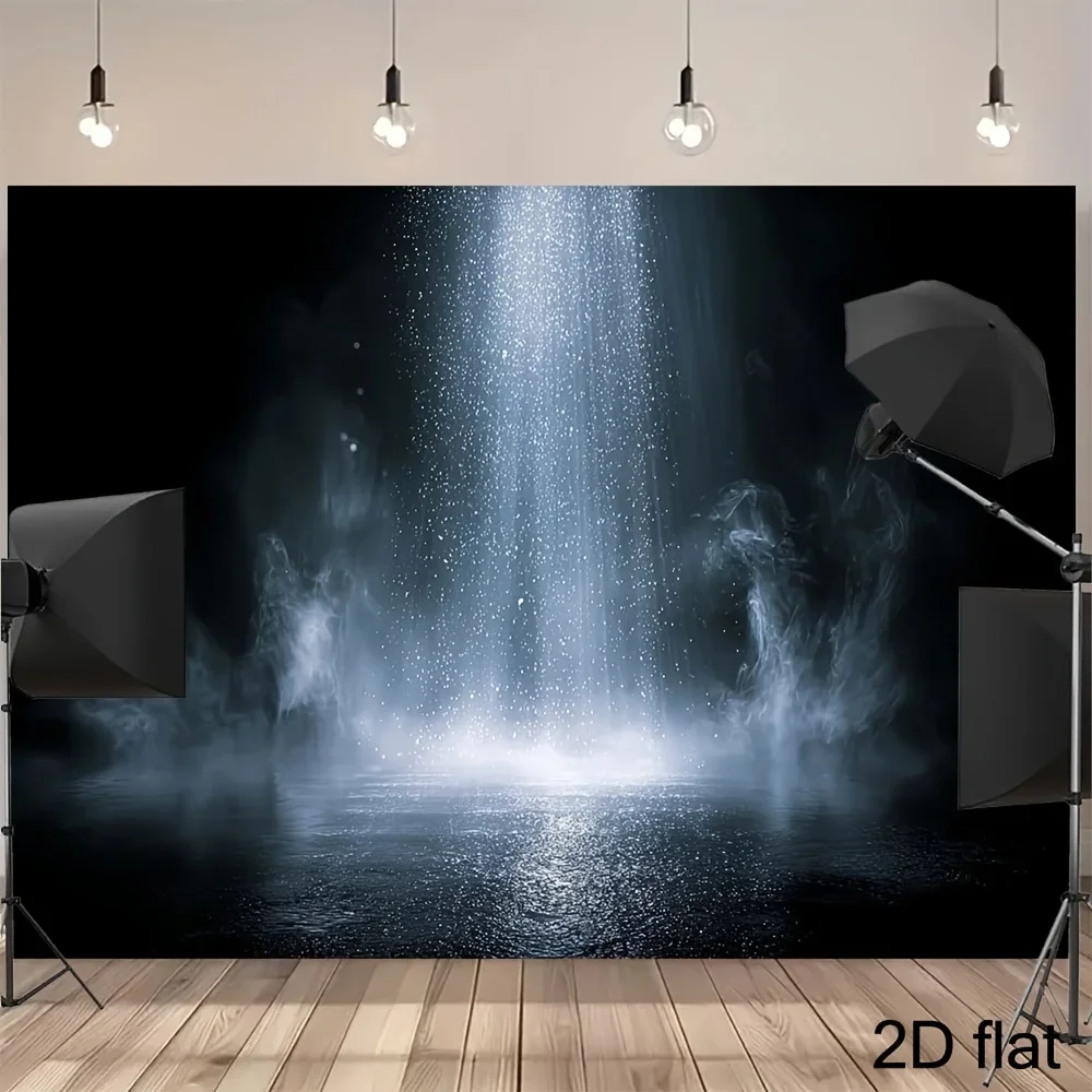 2D Plane - Portable 2D Plane Banner, equipped with a self-luminous fogging projector, capable of generating a dazzling DJH