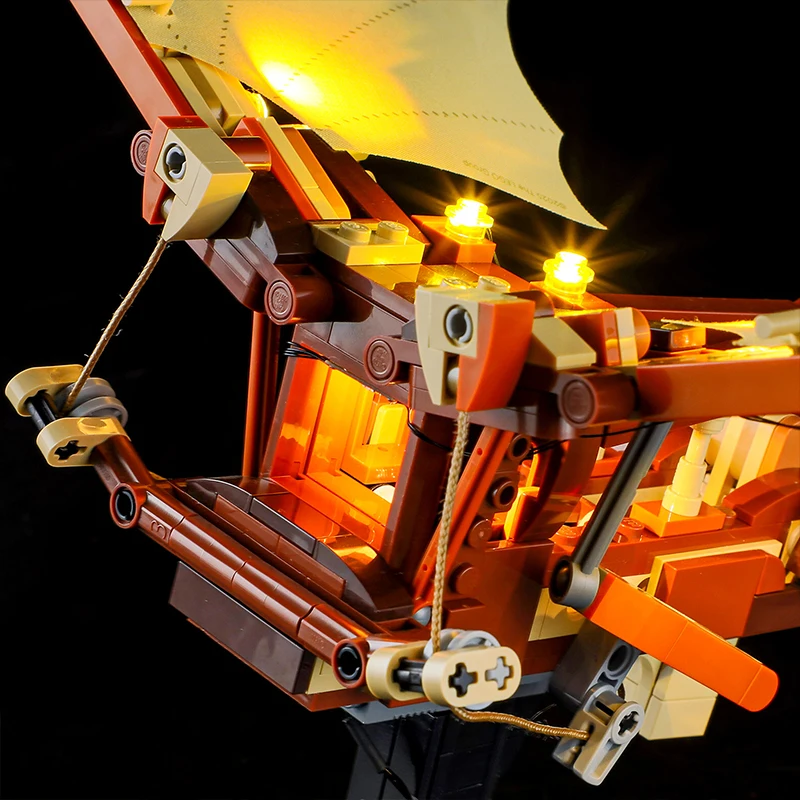 Kit luce LED fai-da-te per velivoli LEGO 10363 (solo luce LED, senza modello di blocchi)