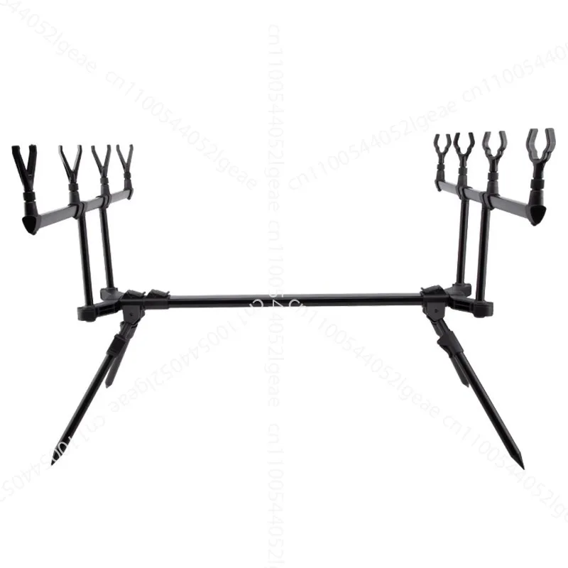 

Sea rod bracket Quick overall disassembly Throwing rod telescopic RY060 four-head bracket