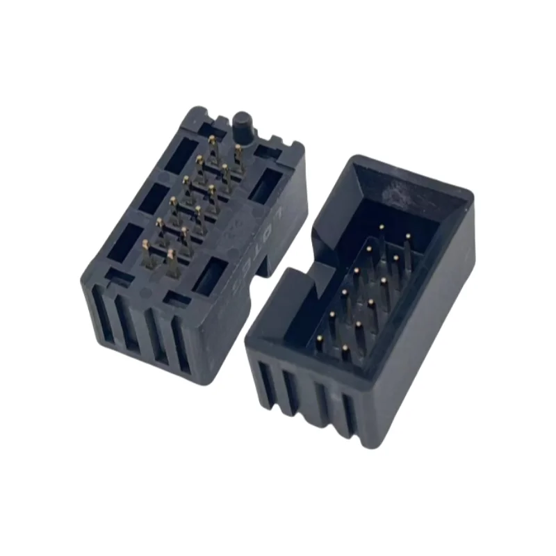 

Brand new LOTES 808005297 fan power socket 2 * 6 12PIN female socket with 2.54 spacing and positioning column