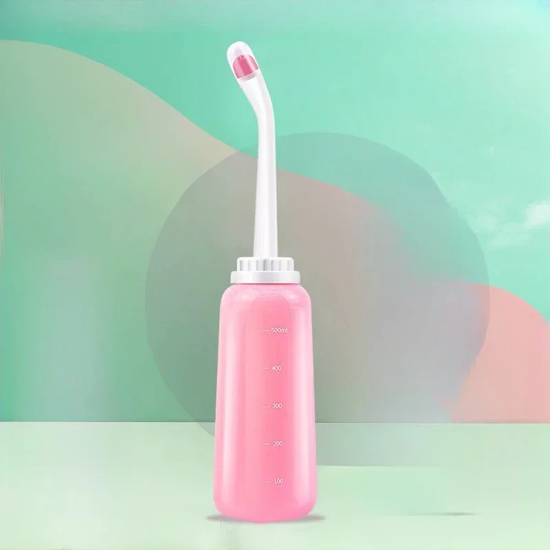 

Bidet 500ml Handheld Travel Bidet for Women Water Washer Bottle Baby Showers Mom Bottle Household Portable for Tourism