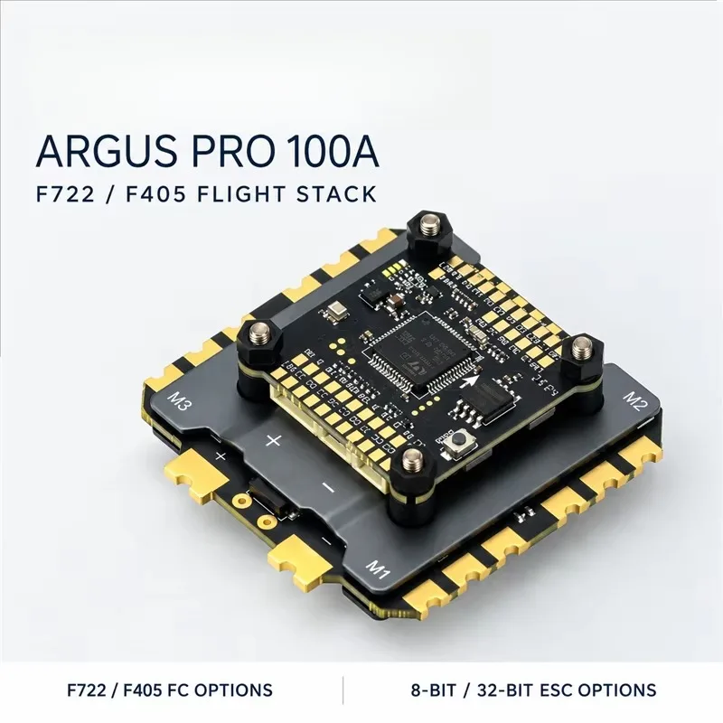F722 F405 FPV Flight Controller Stack 100A 4 in 1 ESC 8 32 Bit Racing  Power System Accessories