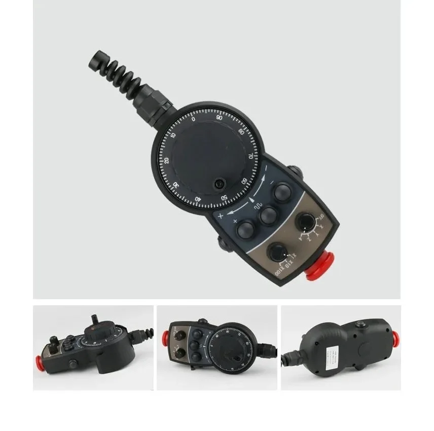 RSG Handheld MPG Encoder (Multi-Axis Switching, Function Indicator) -Fanuc Compatible, Cost-Effective CNC Debugging Tool