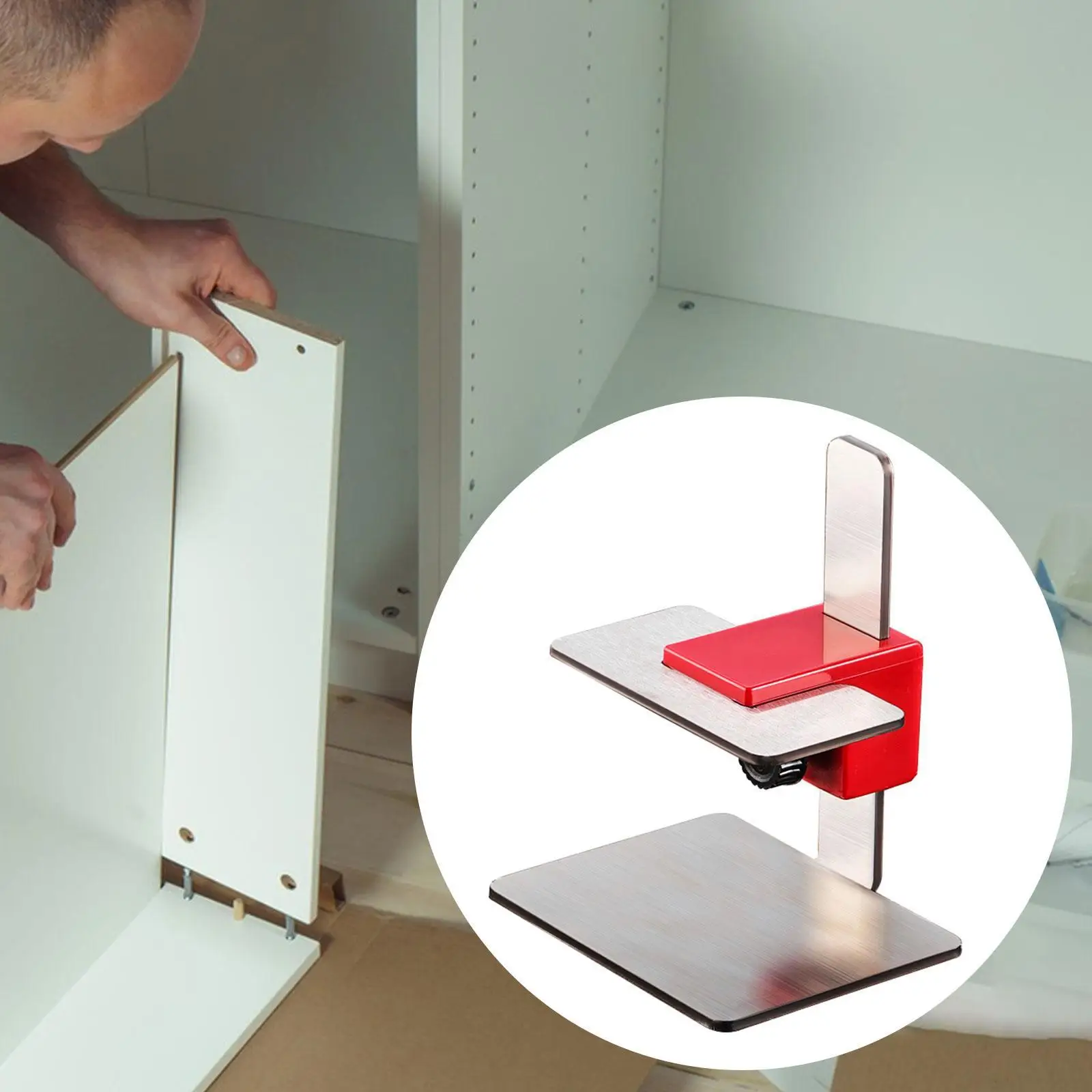 Cabinet Door Installation Position Hardware Jig Non Slip Base Cabinet Door Mounting Jig