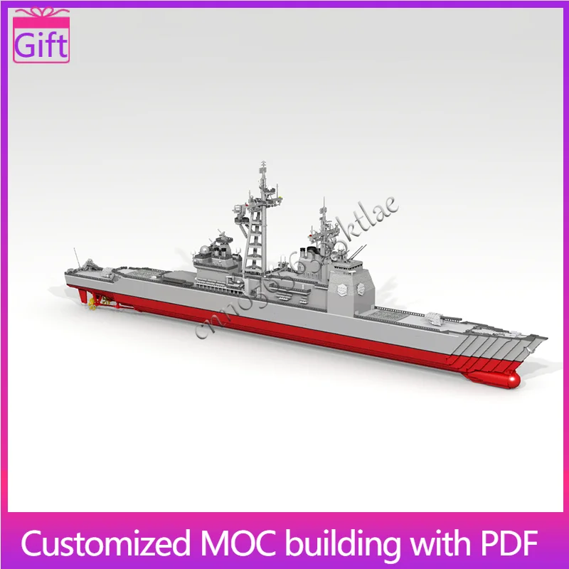 

5694 шт. Модель MOC Cruiser с детальной структурой, модульные строительные блоки «сделай сам», детская сборка, дисплей, игрушки, фестиваль, подарок-сюрприз