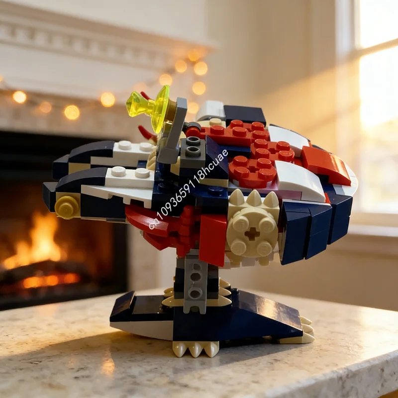 ตัวต่อ MOC 150 ชิ้น รุ่น Deep Sea Falcon Star Battle ของเล่นตัวต่อสถาปัตยกรรม DIY เสริมสร้างความคิดสร้างสรรค์ ของขวัญคริสต์มาสสำหรับเด็ก