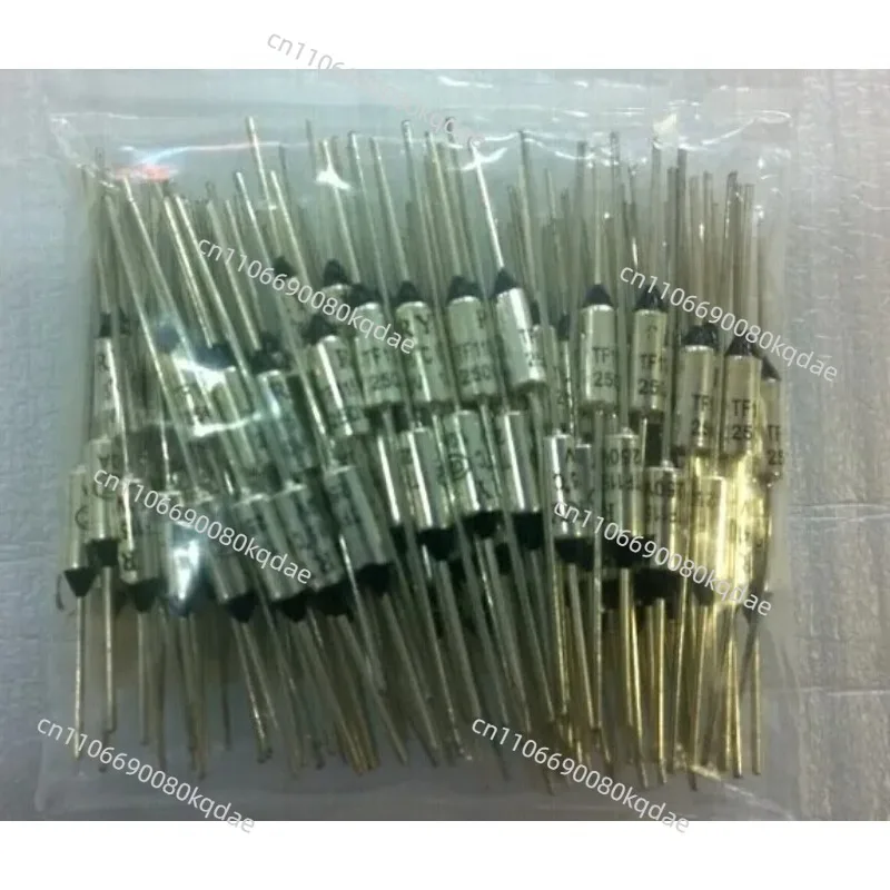 100Pcs Thermal Fuse, 94℃ Operating Temp,16A 250V Over‑Temperature Protection Component