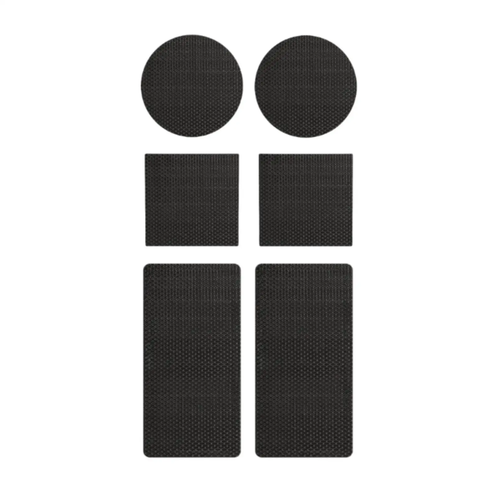 

6Pcs Trampoline Patch Repair Mat Fixing Net Repair Repairing Tool Trampoline Pad Holes Broken Camping Trampoline Repair Kits