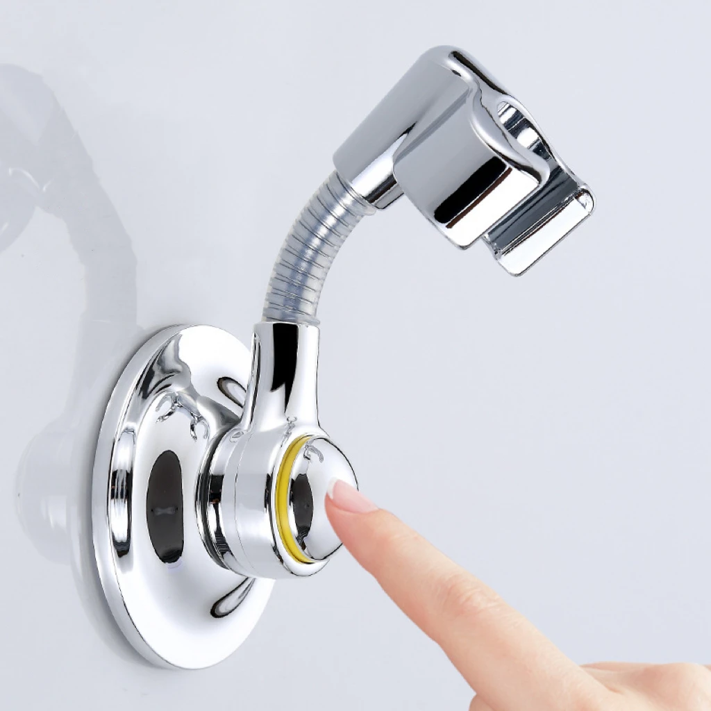 Multifunctional Multi-Direction Adjustment Shower Stand Shower Head Base Bathroom Nail Free Bracket Shower Accessories