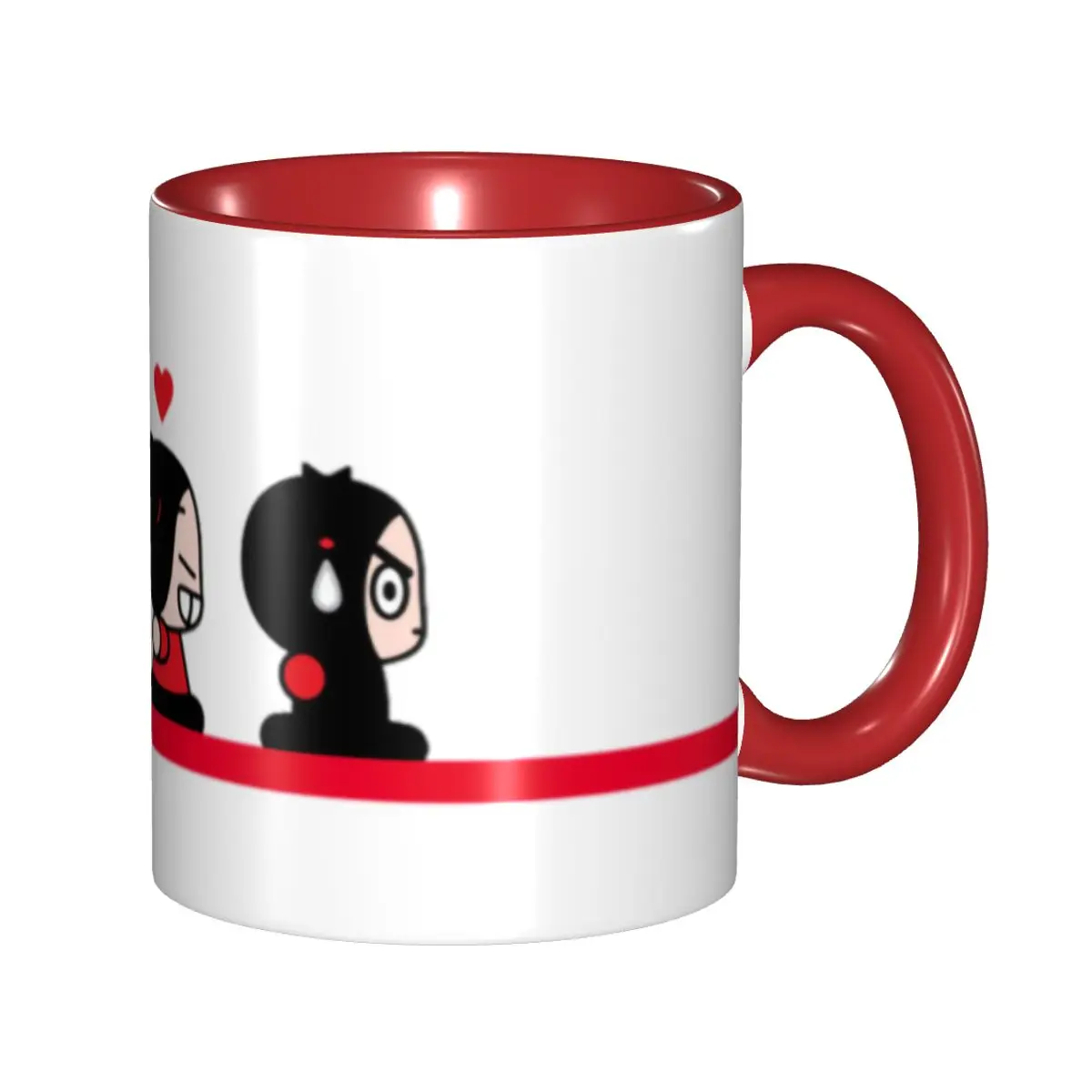 

Animation Anime Pucca And Garu Mug Personalized Coffee Ceramic Mug Creative Gift
