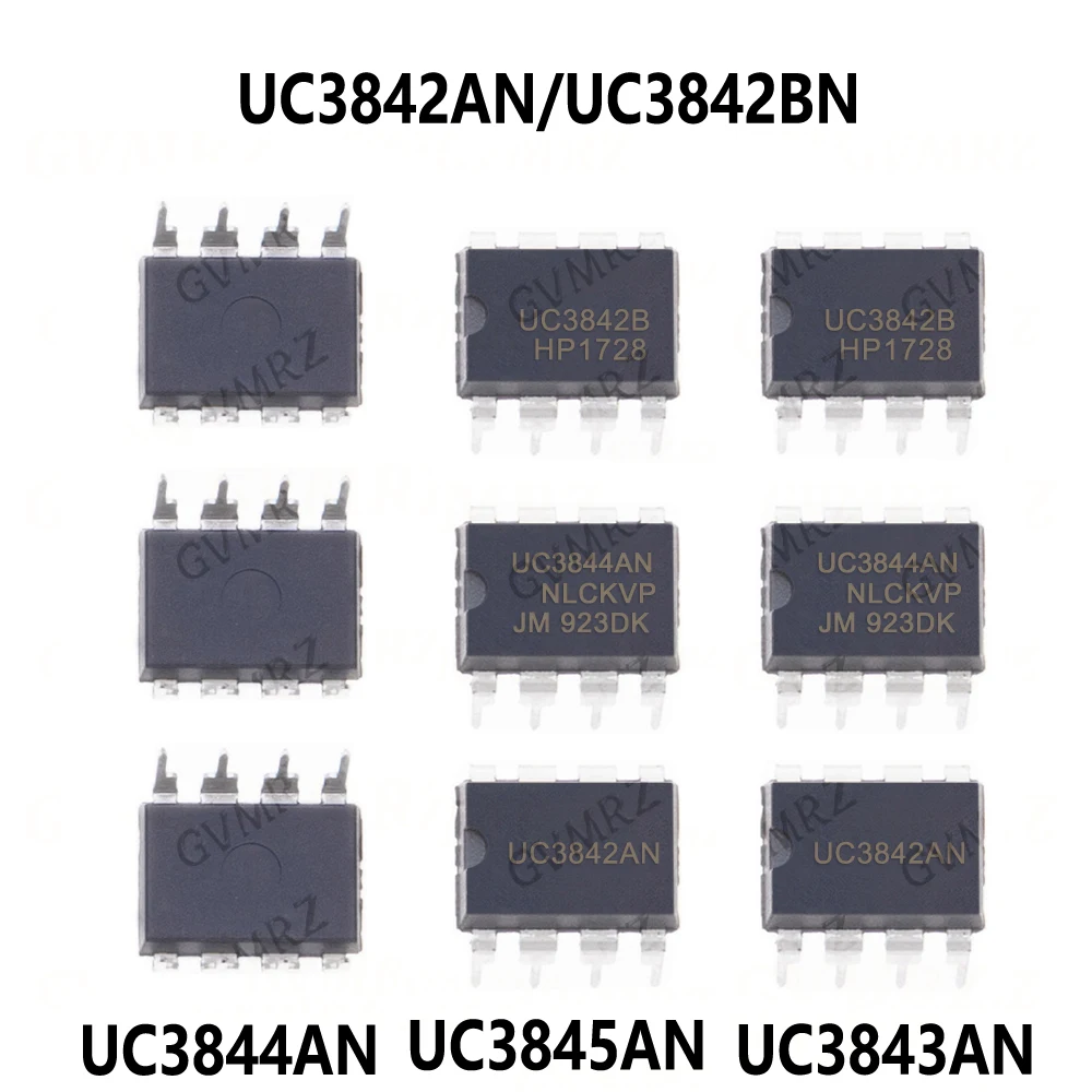 10pcs/lot DIP8 UC3842AN UC3842BN UC3843AN UC3845AN UC3844AN UC3842 UC3842 UC3843 UC3845 UC3844 DIP DIP8