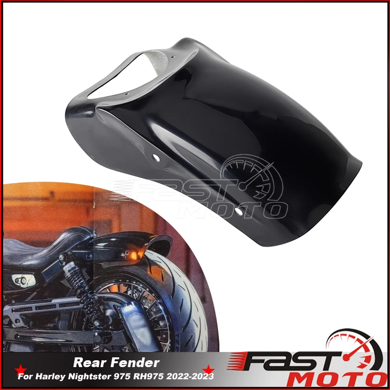 

RH975 New Motorcycle Rear Fender Mudguard Adventure Fender Forward Splash Guard For Harley Nightster 975 2022 2023 Mud Guards