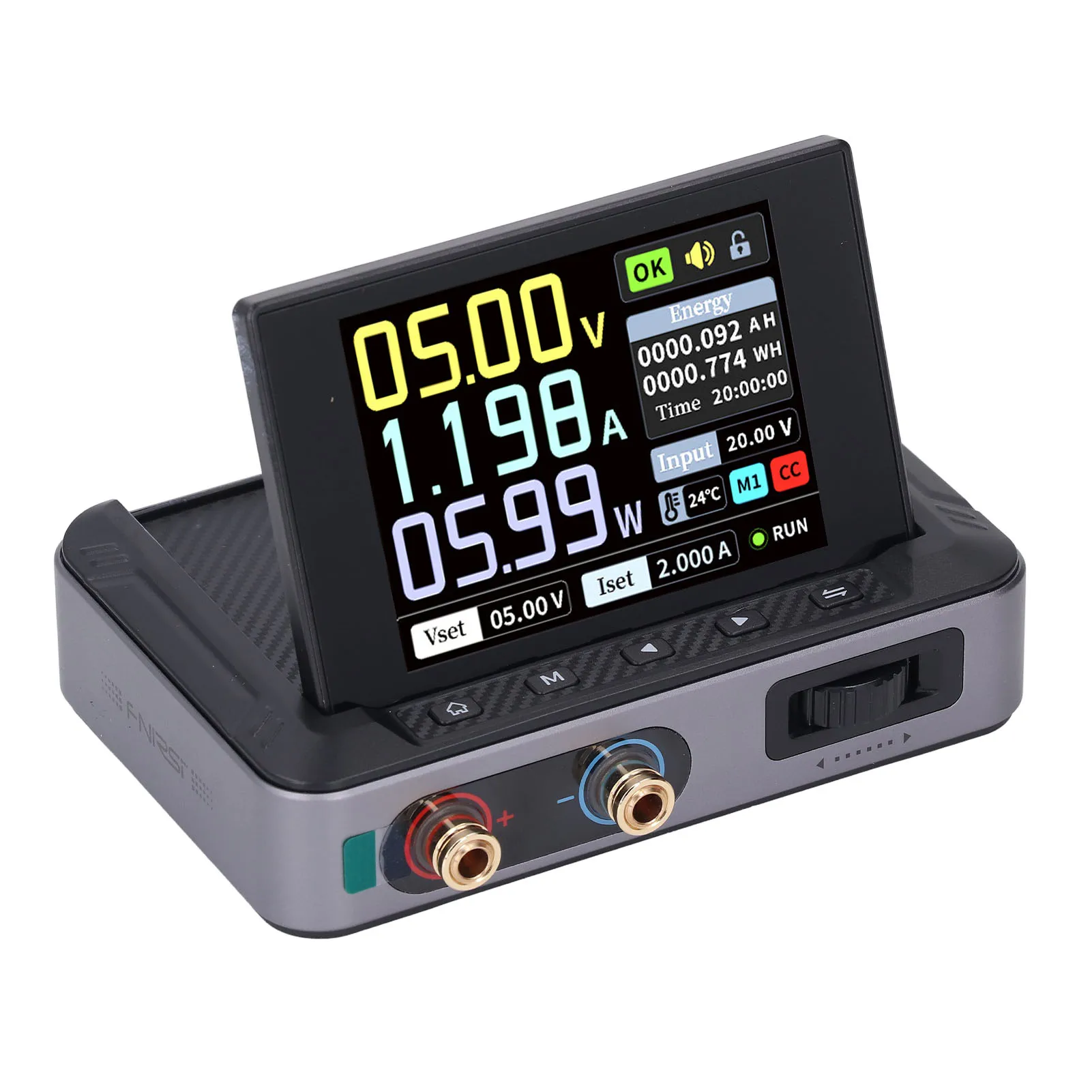 Kleine voeding HD-kleurenscherm Ondersteunt PD QC-opladen Lage draagbare voeding Hoge stabiliteit voor foutopsporing