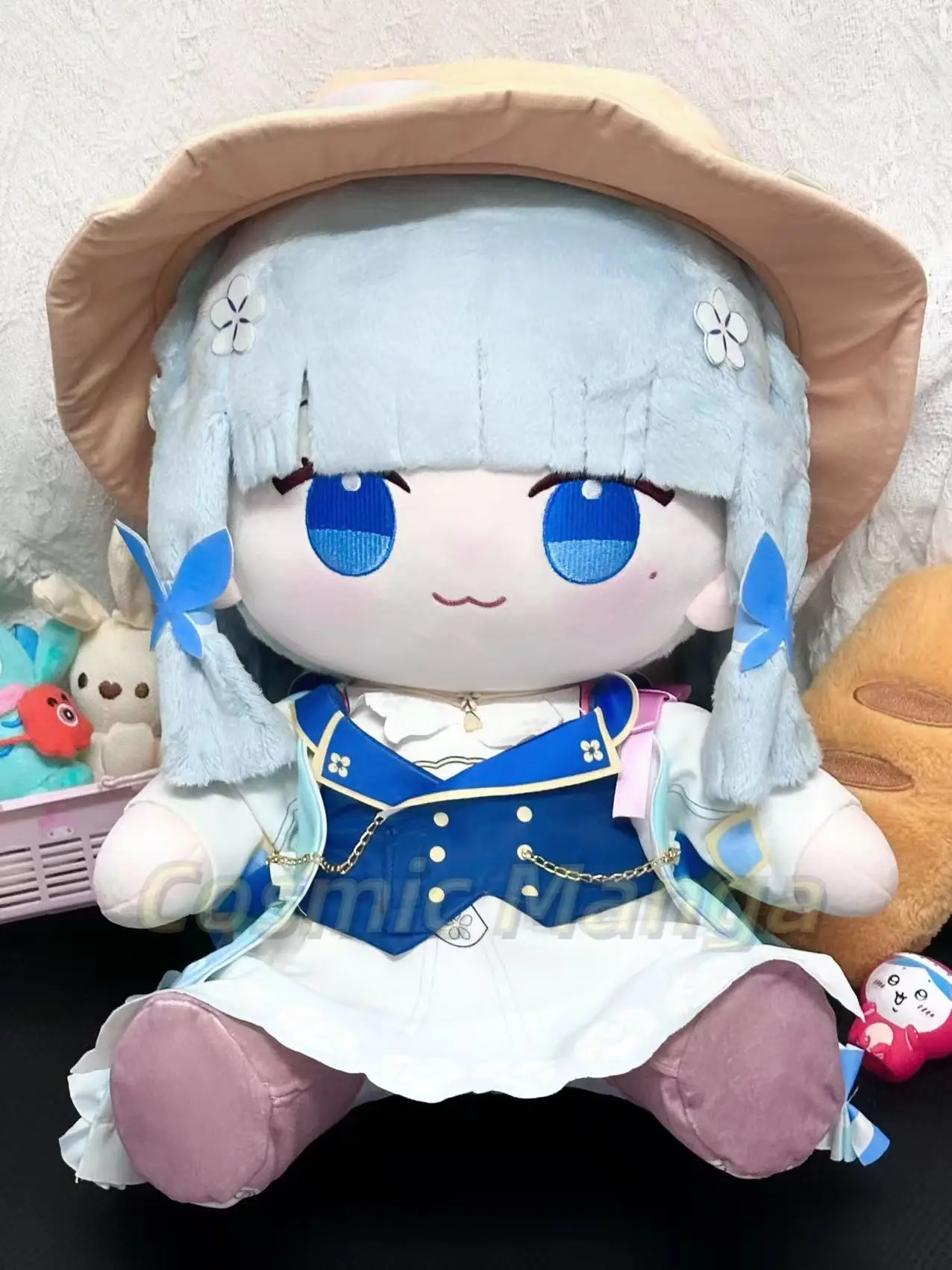 

Камисато Аяка аниме Zenless Zone Zero 40 см мультяшная фигурка идол плюшевые подушки подарок на день рождения для девочки лежать на подушку косплей