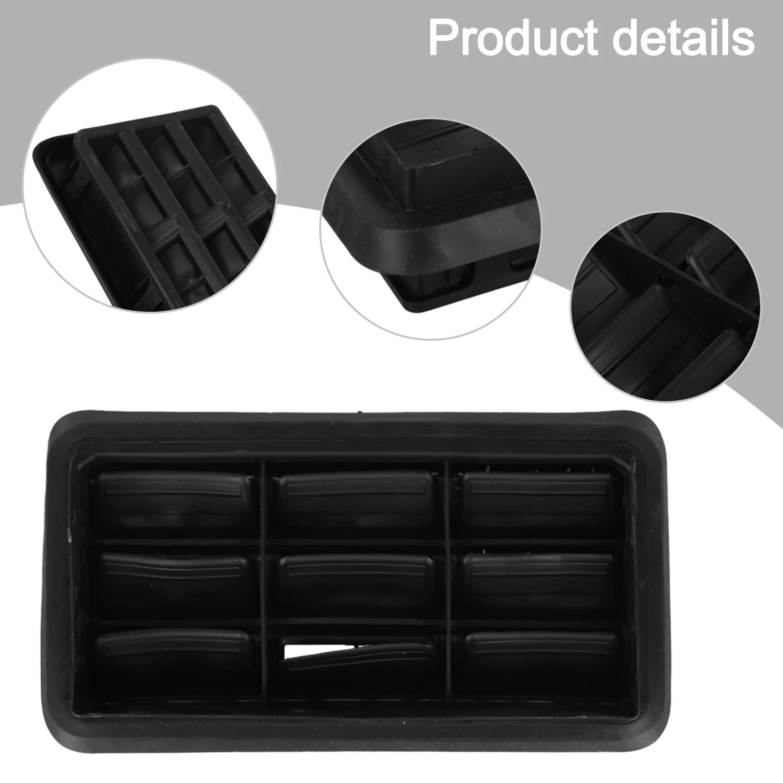 Vehicle Vent Cover Car Air Vent Vehicle Upgrade 1 Piece Included Direct Replacement Left Or Right Fitment OE Part Number