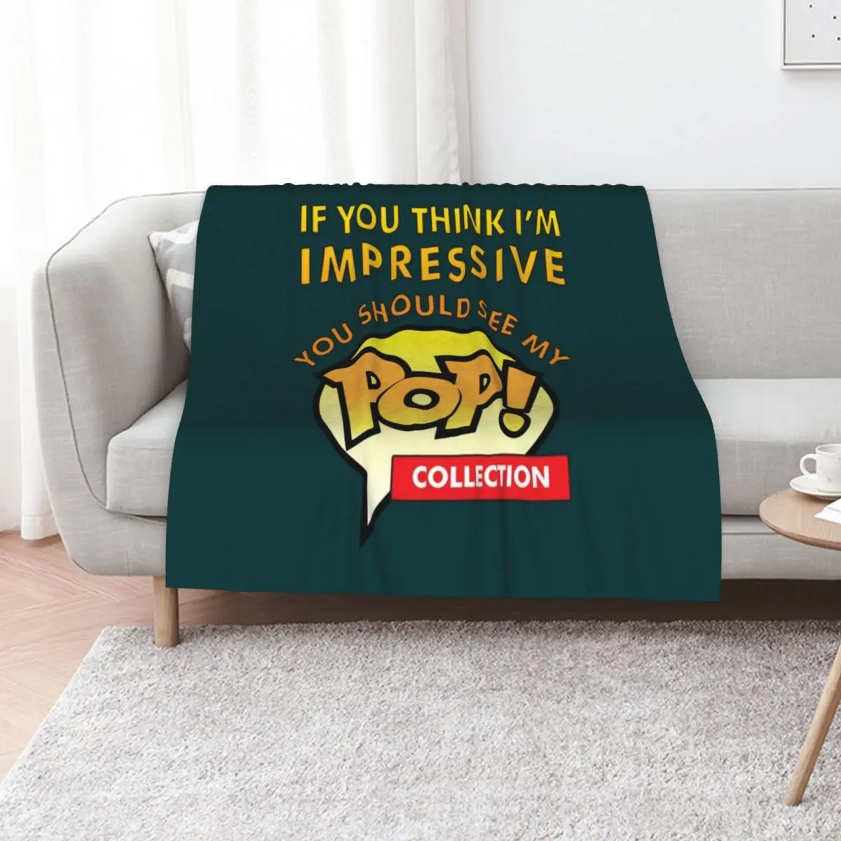 YOU SHOULD SEE MY POP! COLLECTION Throw Blanket Giant Sofa heavy to sleep Single Picnic Heavy Blankets