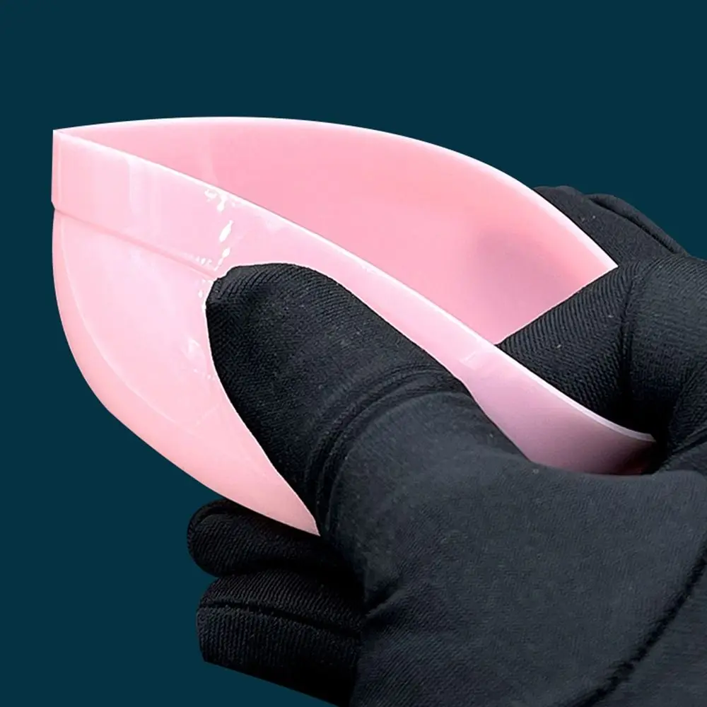 4 قطعة/المجموعة محلية الصنع DIY قناع الوجه خلط مجموعة صحون صغيرة البلاستيك قناع الوجه ملعقة أداة قياس ملعقة عصا لينة أداة العناية بالبشرة