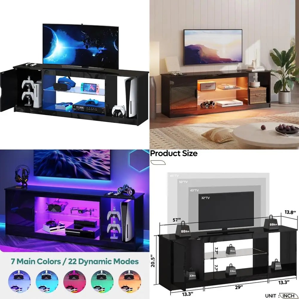 Gaming Tv Stand For… - image