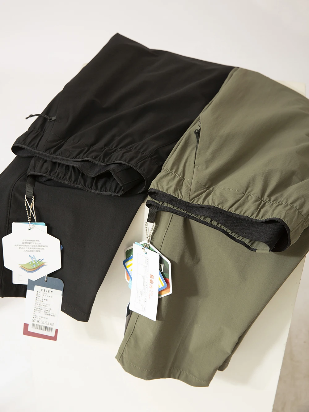 

Легкие быстросохнущие летние повседневные брюки K для активного отдыха, дышащие, универсальные, модные, прямого кроя, со средней посадкой