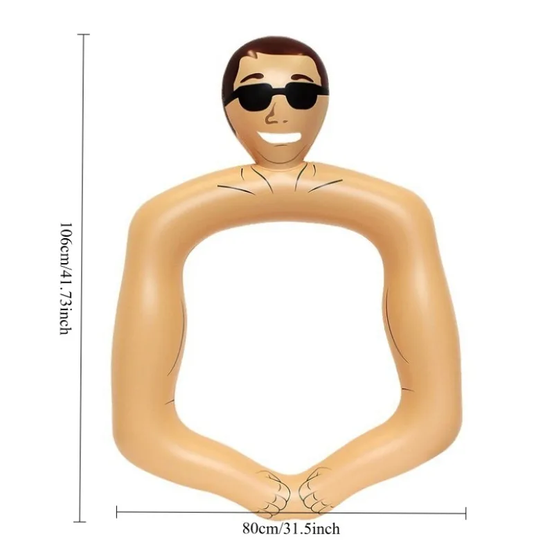 نفخ العضلات رجل Slammer السباحة الدائري بركة حفلة عيد ميلاد عيد الحب حفلة موسيقية بار النشاط في الهواء الطلق الدعائم