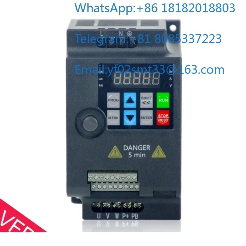 Variable Frequency Drive SKI780 220VAC 0.75KW 1.5KW 2.2KW for Motor Speed Control