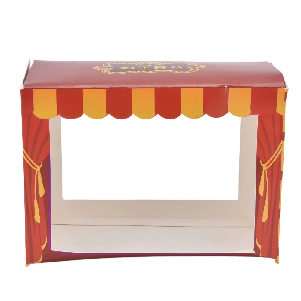 Creative DIY Shadow Puppet Shadow Play Puppet Theater Style Chinese Shadow Wooden Hand Puppet Set Classroom Activity