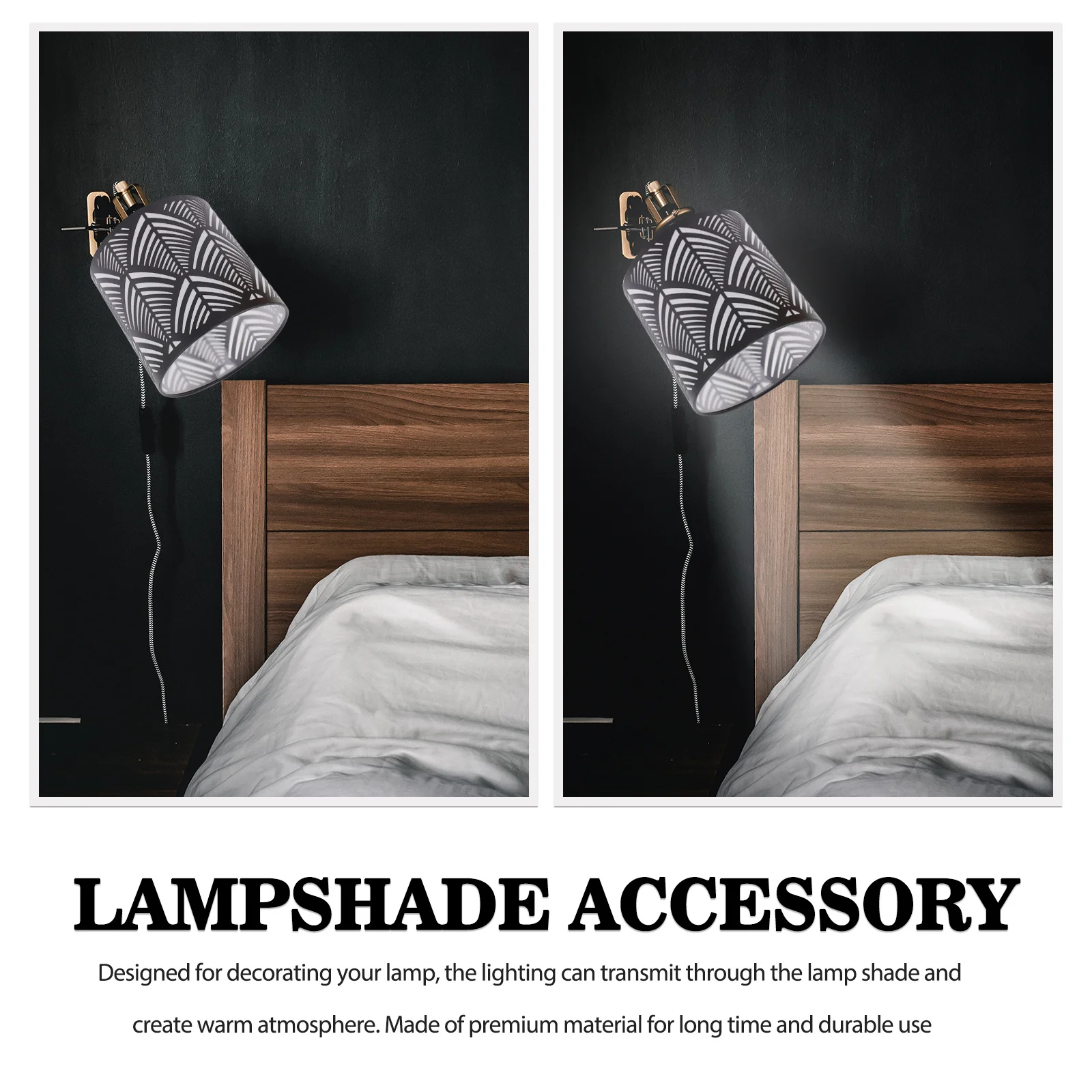 

Beautiful Iron Art Lampshade for Table Floor Ceiling Pendant Wall Lamp Fixtures Enhance Home Decor Light Diffuser Cover