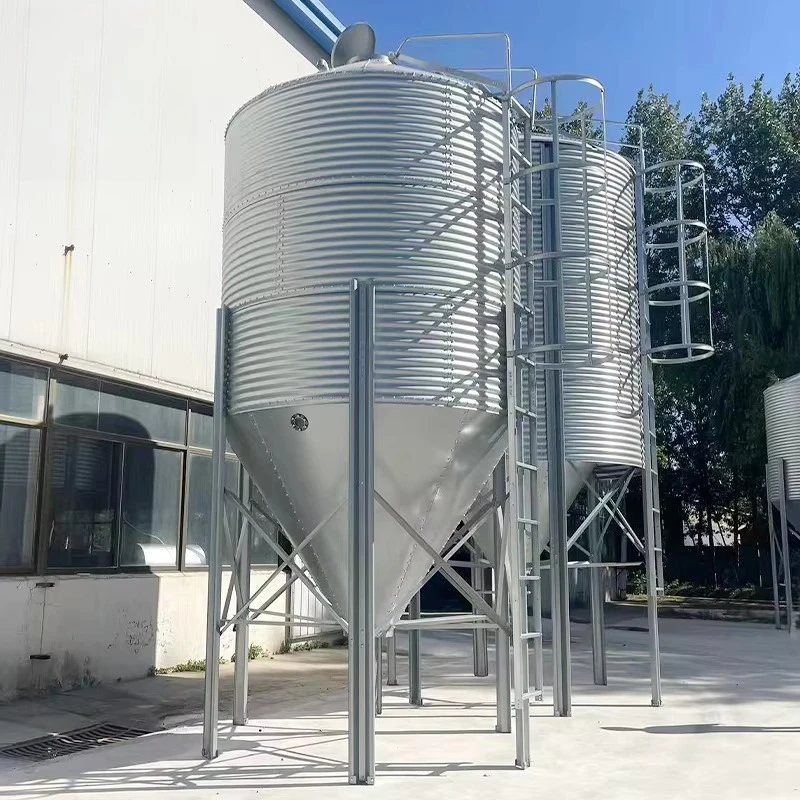 Hot Sale 50 Ton Small Grain Silo Tower Feed Corn Soybean Wheat Storage Silo
