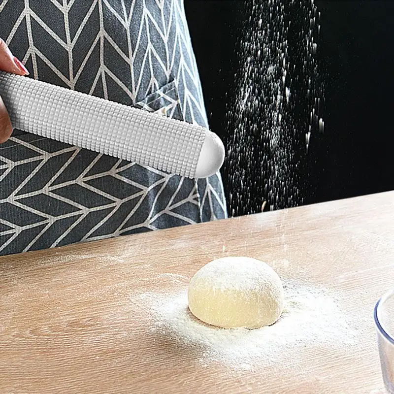 Multifunctional Bake Floating Point Non-stick Dumpling Wrapper Rolling Pin Noodle Dough Roller