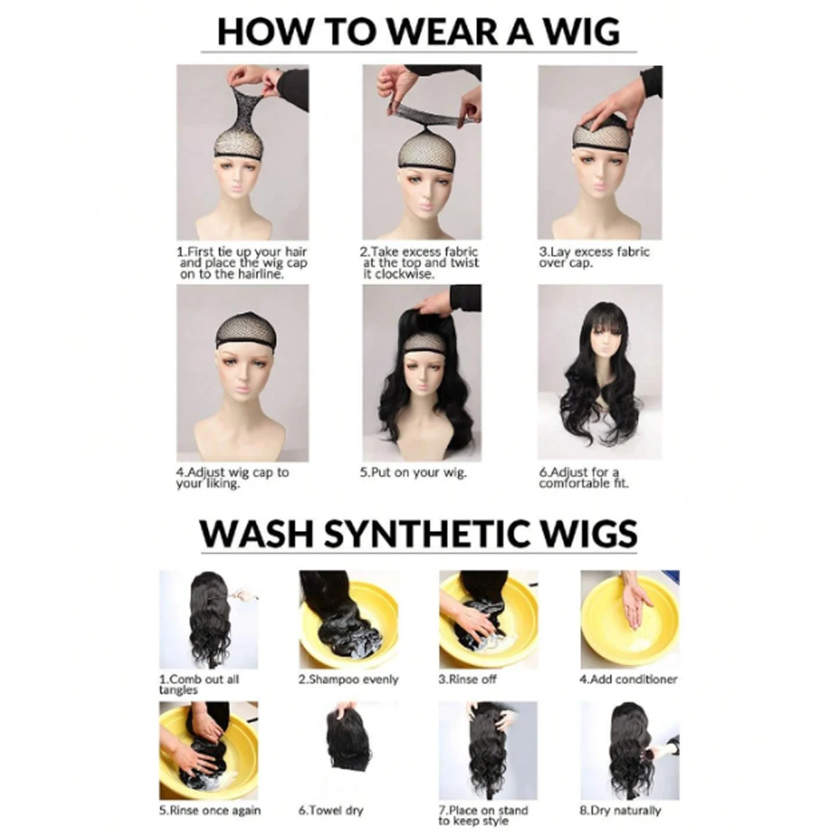 วิกผมบ๊อบสีดำมีหน้าม้า วิกผมสั้นสีดำ เหมาะสำหรับวิกผมผู้หญิง วิกผมสังเคราะห์ทนความร้อน ขนาด 12 นิ้ว สำหรับใช้ในงานปาร์ตี้ทุกวัน