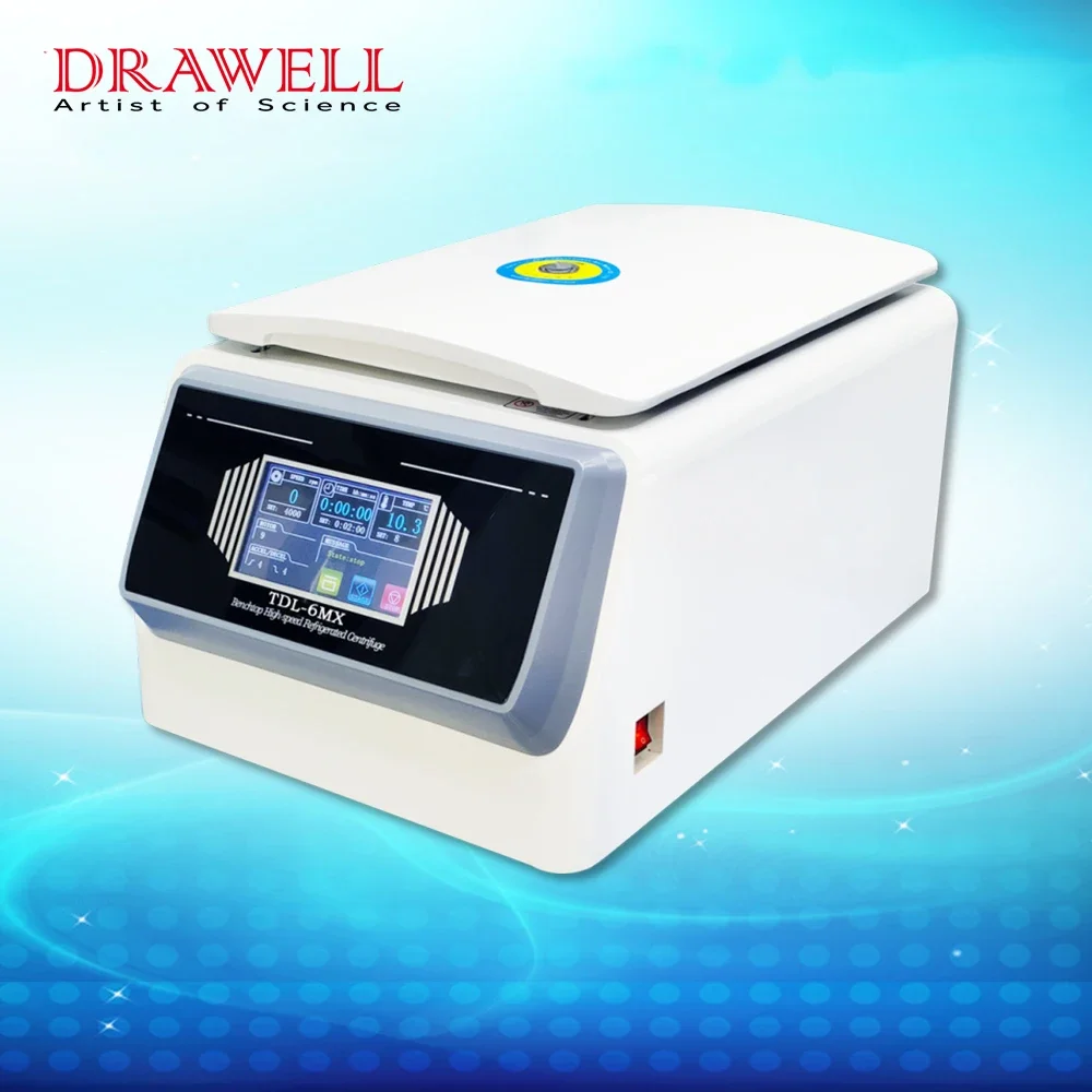 iTDL-6MX Intelligent Touch Screen Benchtop Low Speed Refrigerated Centrifuge Lab Centrifuge Machine