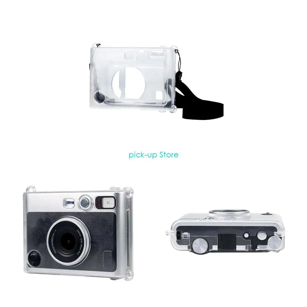 

Q5WA Durable Transparent Camera for Case Cover Strap for Fujifilm Mini EVO