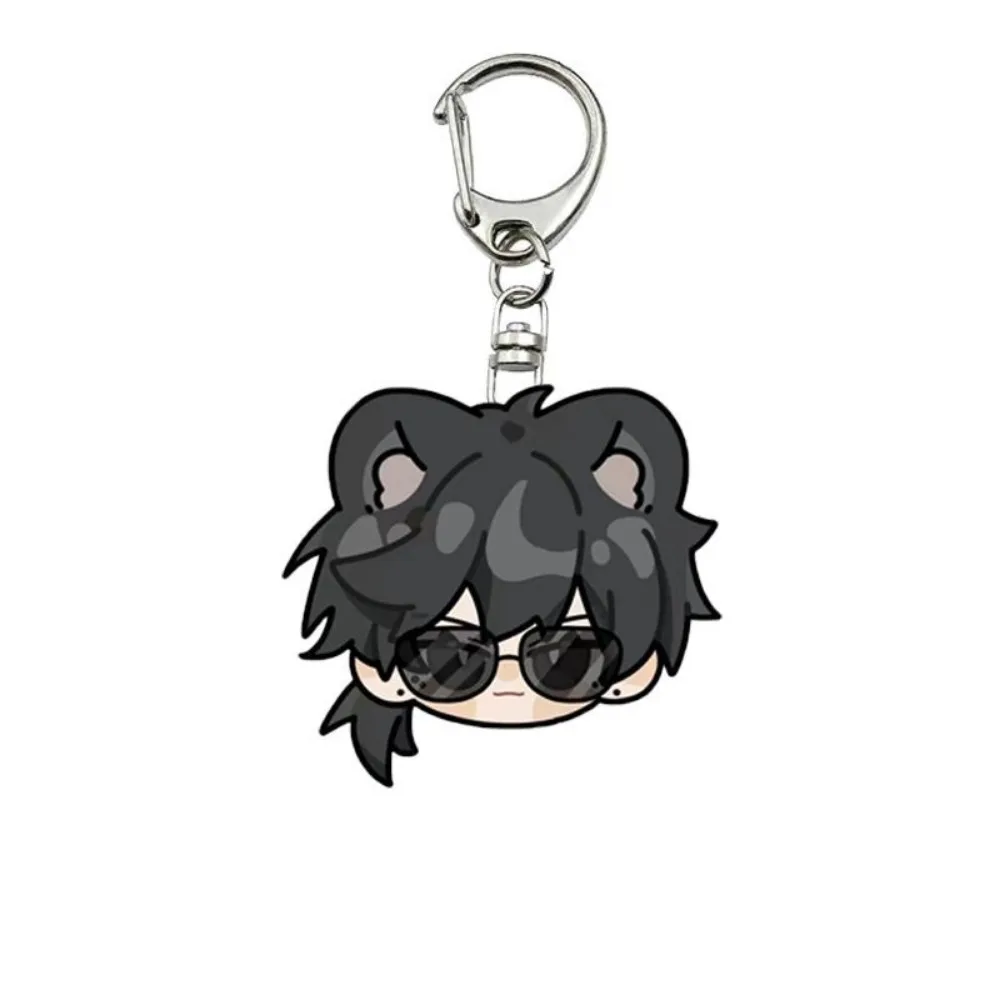 الكلاسيكية القبر المفقود المفاتيح امرأة الاكريليك الرجال لطيف مضحك حلقة رئيسية الاطفال تشانغ كيلين وو شي كيلين تشانغ سوبر وو كيرينغ رجل