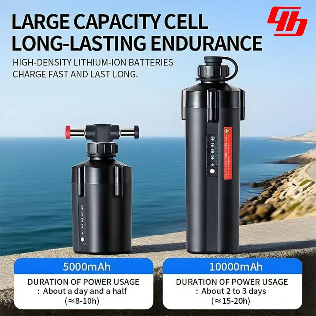 

Electric Fishing Reel Battery display 5000/10000mAh US UK EU AU plugs for Daiwa Shimano Seaborg Tanacom 750 1000 Seaborg 200~500