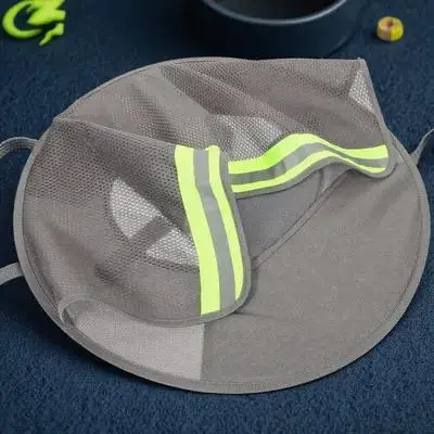 

Hard Hat Neck Shade Grey Sun Visor Cover Full Brim Accessories for Construction Safety Workers with Reflective Band
