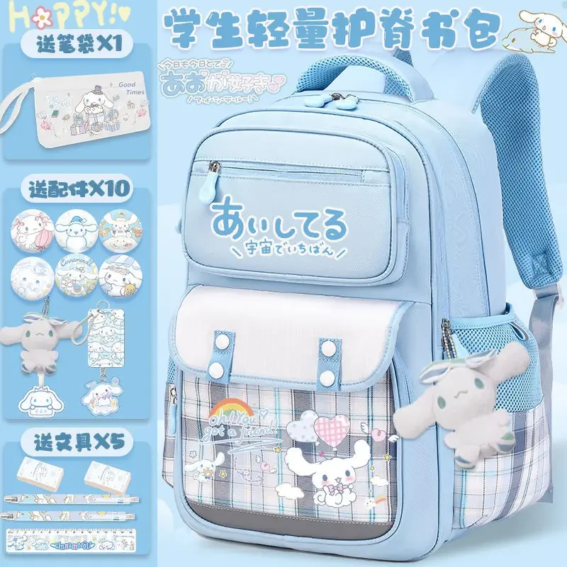 

Sanrio Cinnamoroll Babycinnamoroll Schoolbag StudentLarge Capacity Burden-Free Spine-Protective Backpack ChildrenCampus Backpack