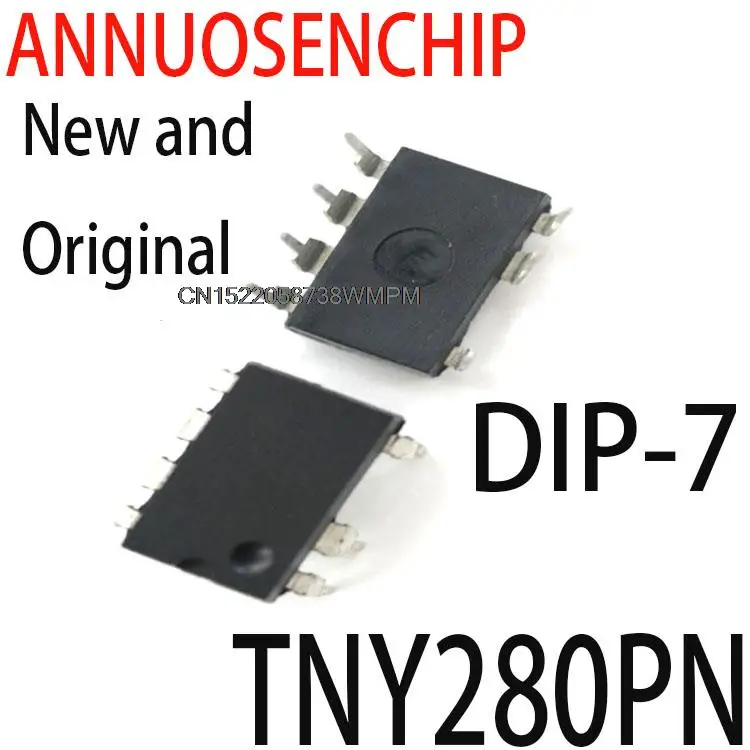 TNY280P DIP-7 TNY280PN, Nouveau et Original, 100 Pièces/Uno