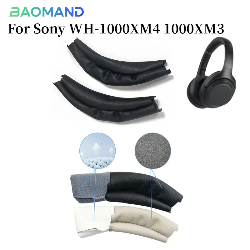 

Replacement Earpads for Sony WH-1000XM4 1000XM3 Headphones Cooling Gel Ear Cushion Earmuff Sleeve Headset Headband