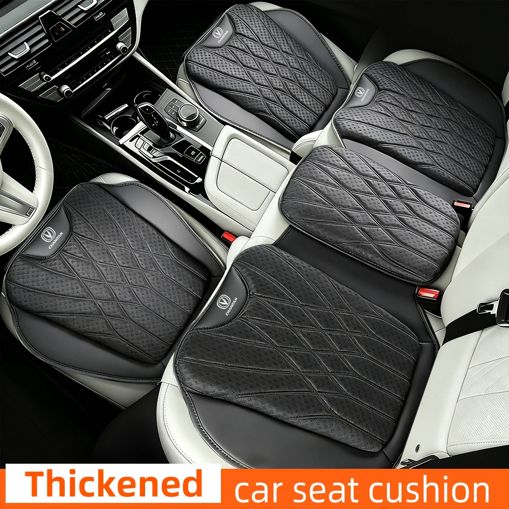 Car Seat Cushion For Changan F70 CS55 X7 Plus Unik T CS25 CS35 CS5 Ice Silk Seat Cover  All-Season Rear Seat Protector Pad